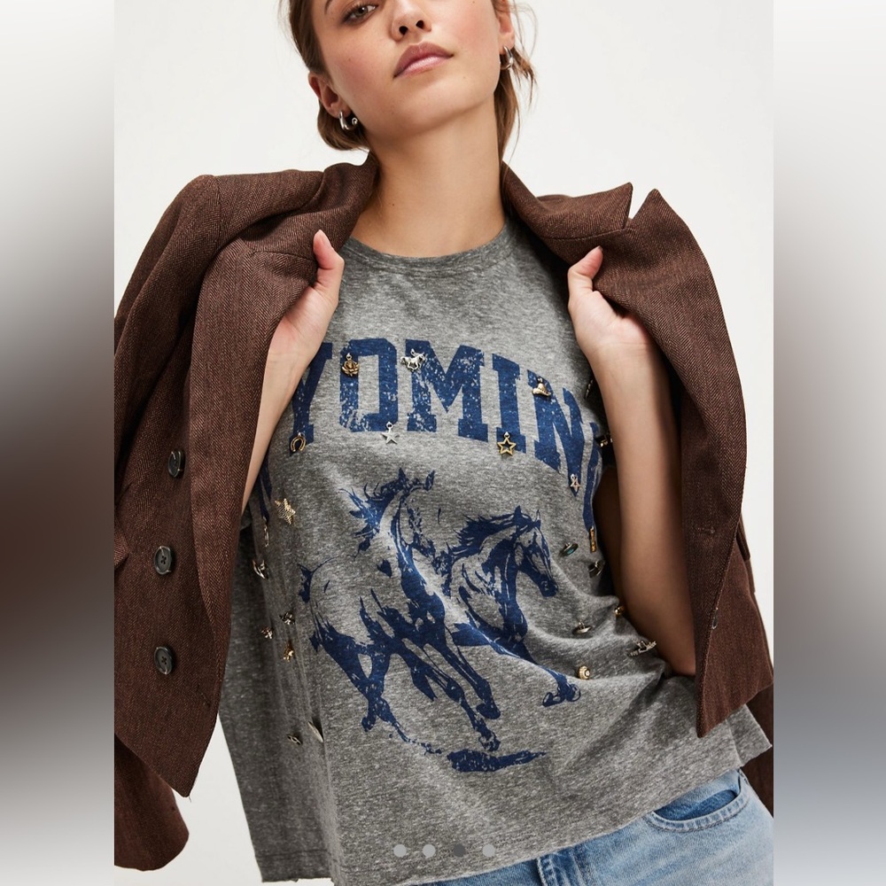 Free People Tricia Fix Charm Tee